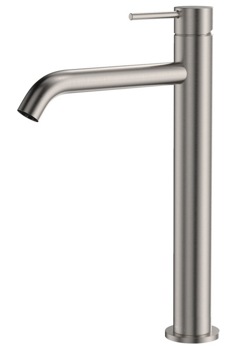Fienza Kaya Tall Basin Mixer - Brushed Nickel