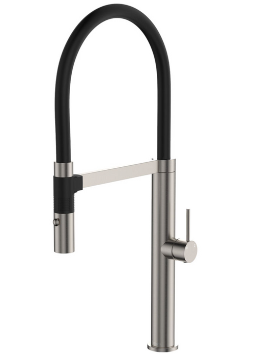 Fienza Kaya Pull Down Sink Mixer - Brushed Nickel