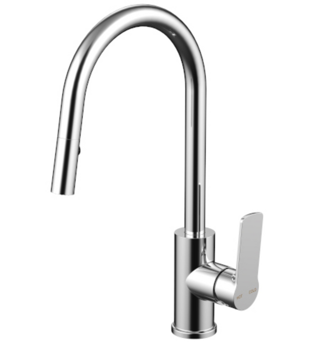 Millennium Akemi Sink Mixer With Pull-Out Spray - Chrome
