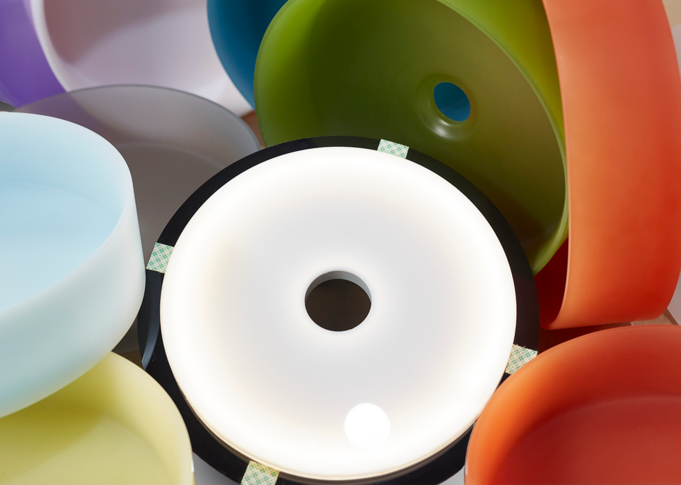 The Basin Lab Pearl Coliseum Copper Resin Basin