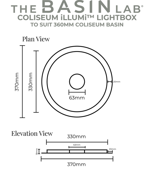 The Basin Lab Pearl Coliseum Copper Resin Basin