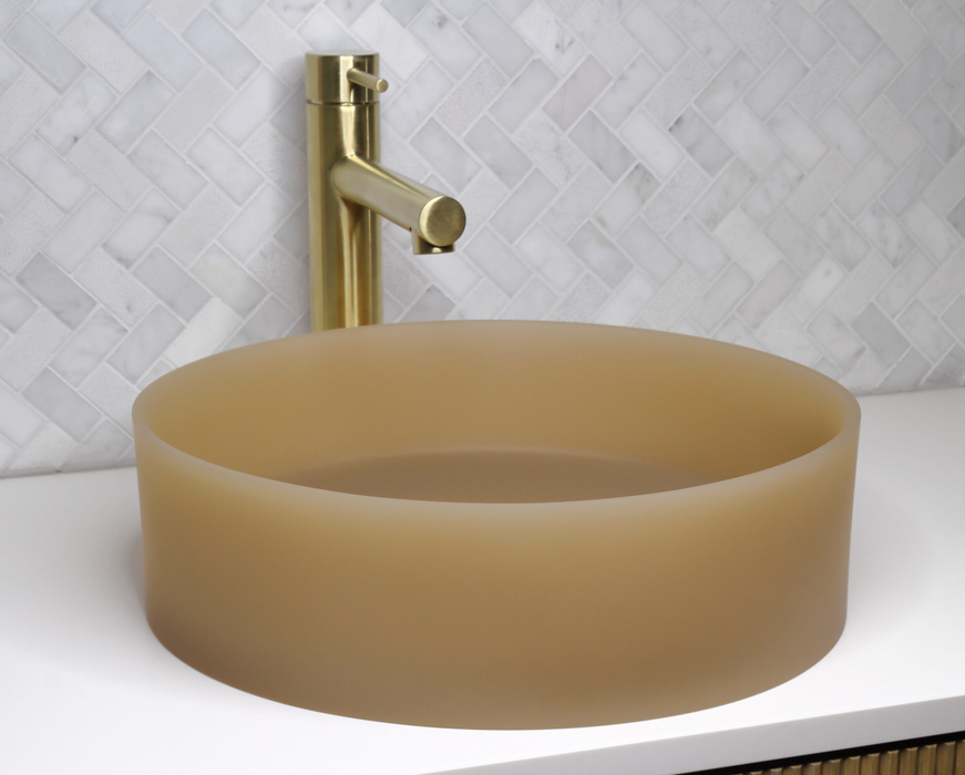 The Basin Lab Powder Coliseum Toffee Resin Basin