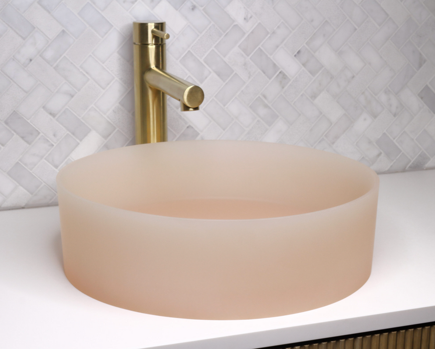 The Basin Lab Powder Coliseum Coral Resin Basin