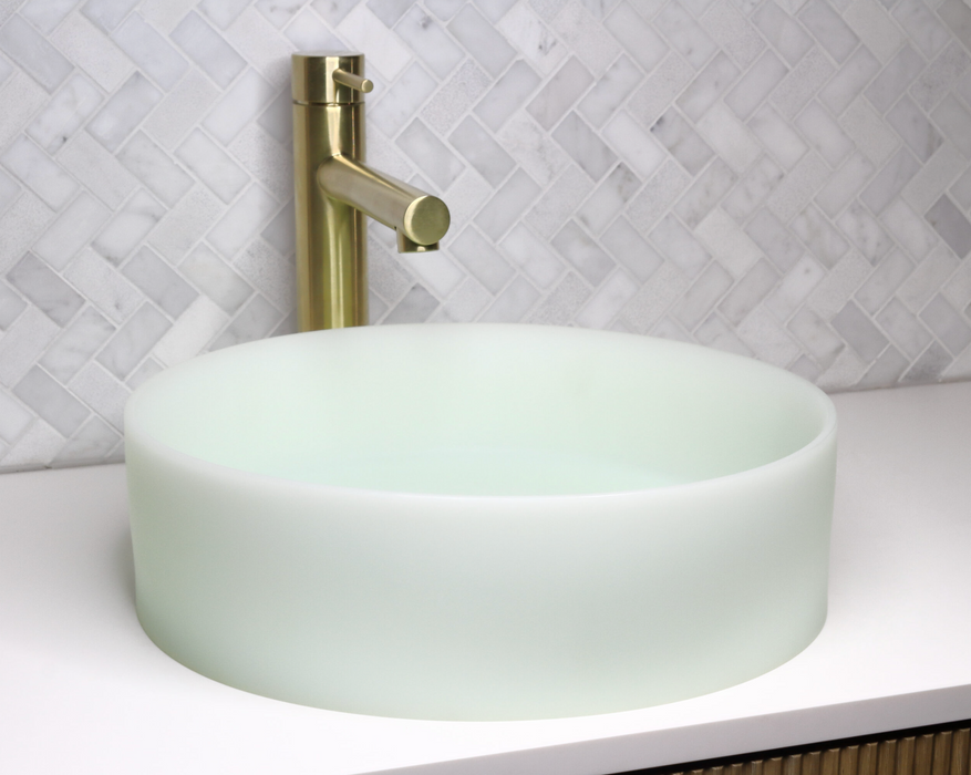 The Basin Lab Powder Coliseum Mint Resin Basin