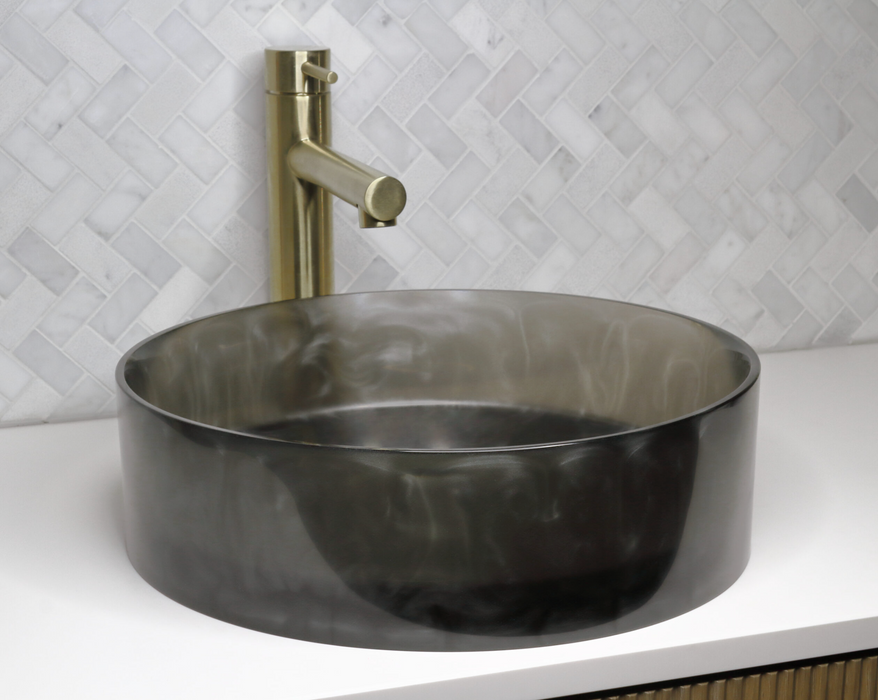 The Basin Lab Pearl Coliseum Onyx Resin Basin