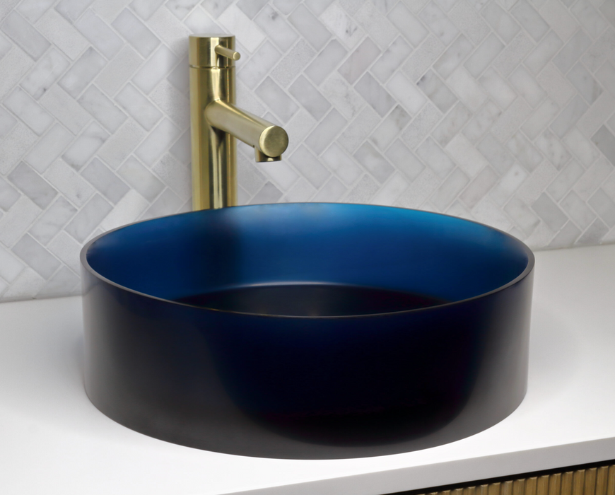 The Basin Lab Liquid Coliseum Sapphire Resin Basin