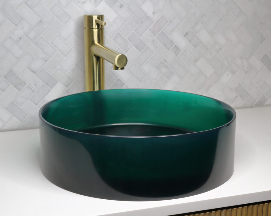 The Basin Lab Liquid Coliseum Jade Resin Basin