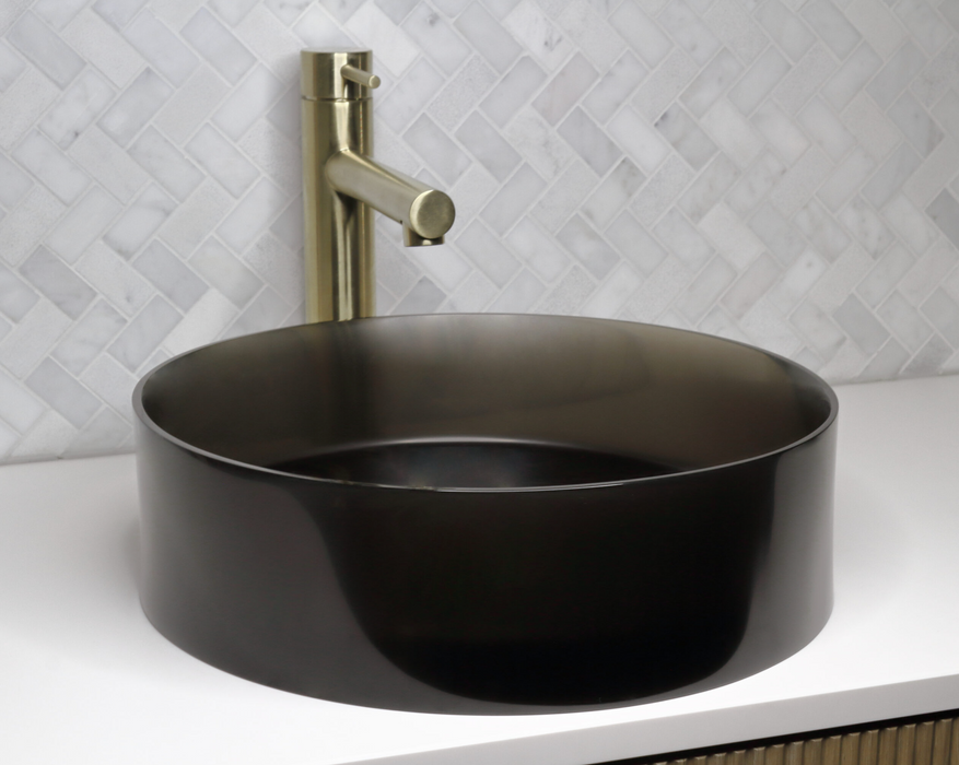 The Basin Lab Liquid Coliseum Midnight Resin Basin