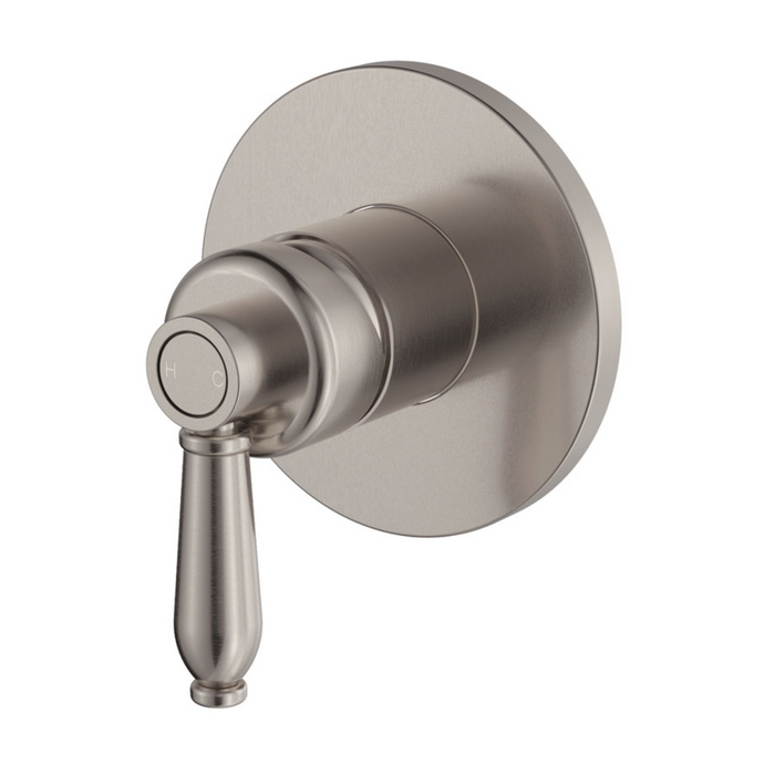 Fienza Eleanor Wall Mixer - Brushed Nickel