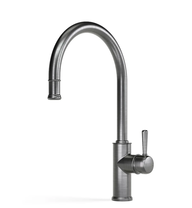 Faucet Strommen Cascade Sink Mixer Curved Pull Out - Brushed Graphite