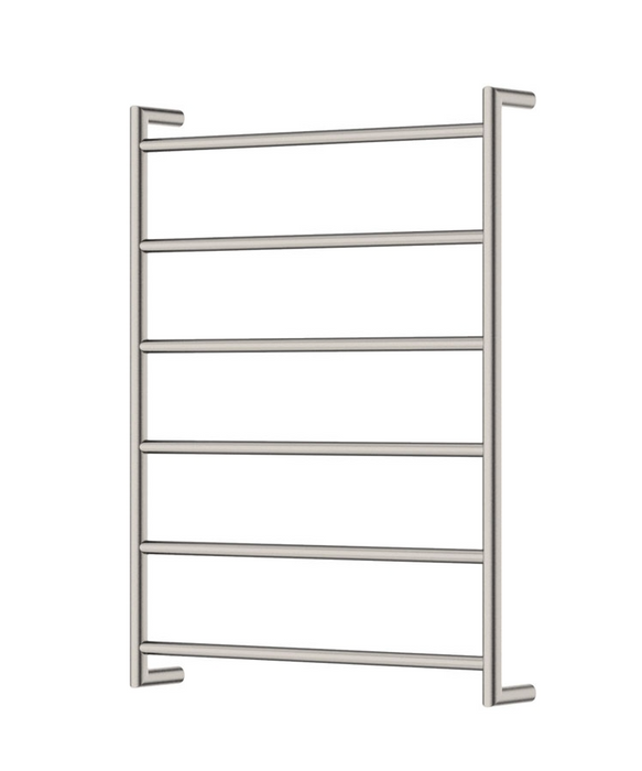 Fienza Kaya Heated Towel Rail 600 x 800mm - Brushed Nickel