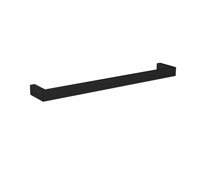 Thermogroup Square Heated Single 832mm Horizontal Bar - Matte Black