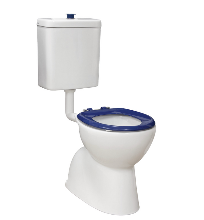 Fienza Stella Link Toilet Suite - Blue Seat