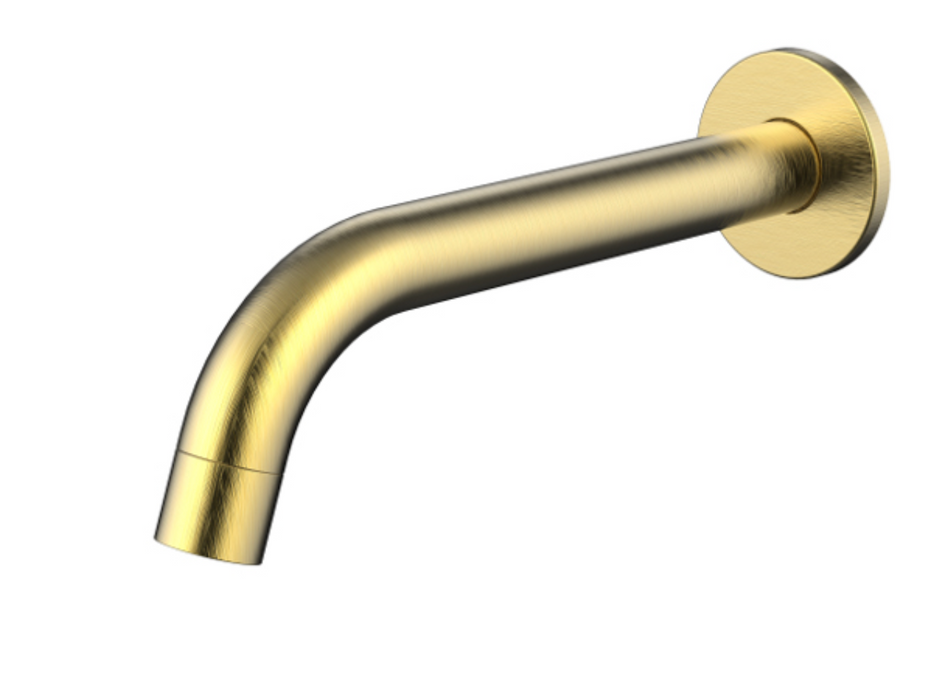 Millennium Cioso 200mm Bath/Basin Spout - Modern Brass