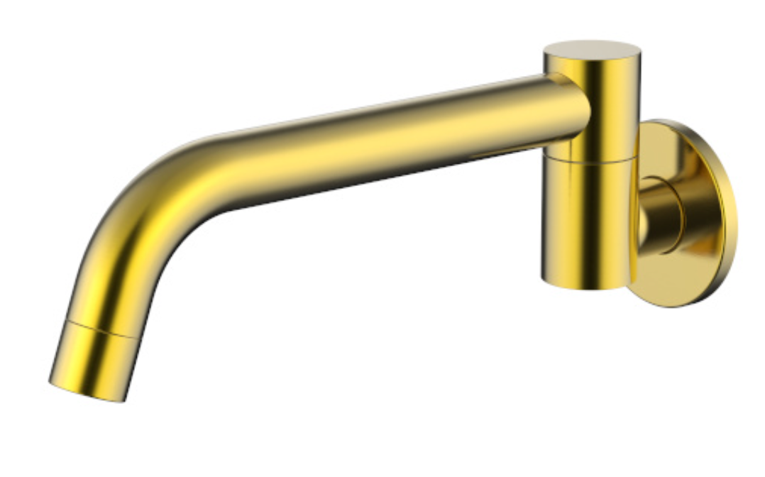 Millennium Cioso Swivel Bath Spout - Modern Brass