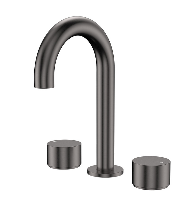 Fienza Kaya Basin Tap Set - Gunmetal