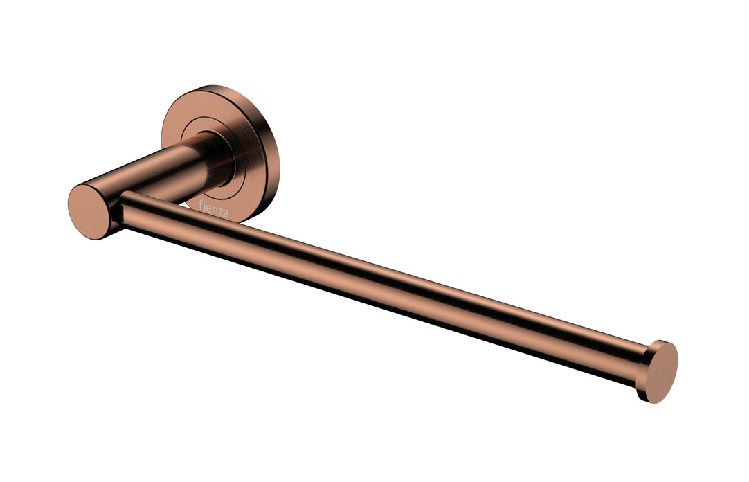 Fienza Kaya Hand Towel Bar - Brushed Copper