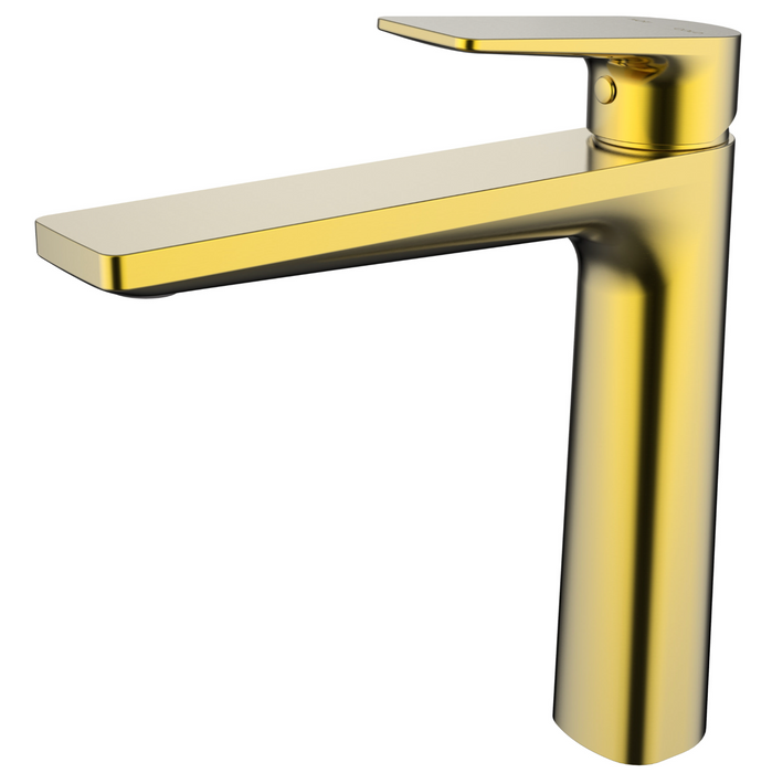 Millennium Jenex Mid Rise Vessel Mixer - Modern Brass