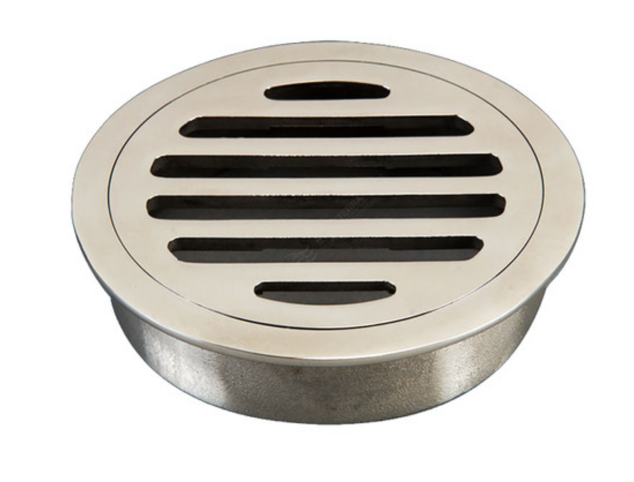 Art Australia Round Floor Waste 100mm - 316 Stainless Steel