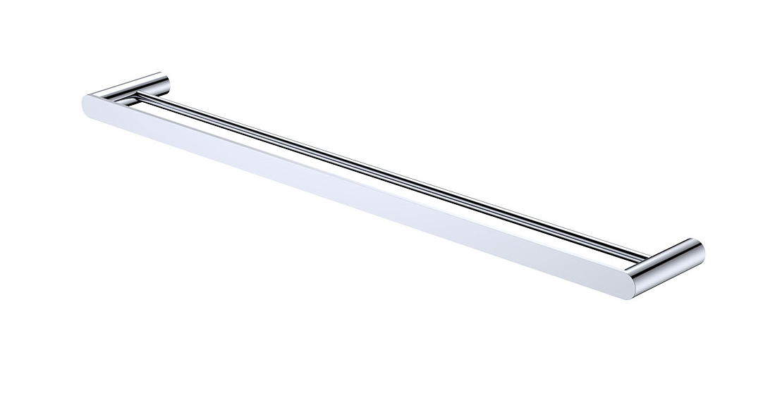 Fienza Empire Slim 800mm Double Towel Rail - Chrome