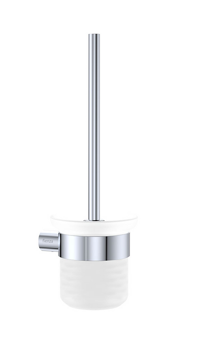 Fienza Empire Slim Toilet Brush & Holder - Chrome