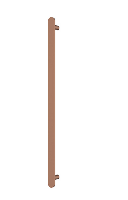 Fienza Empire Slim Vertical Heated Towel Rail - Brushed Copper