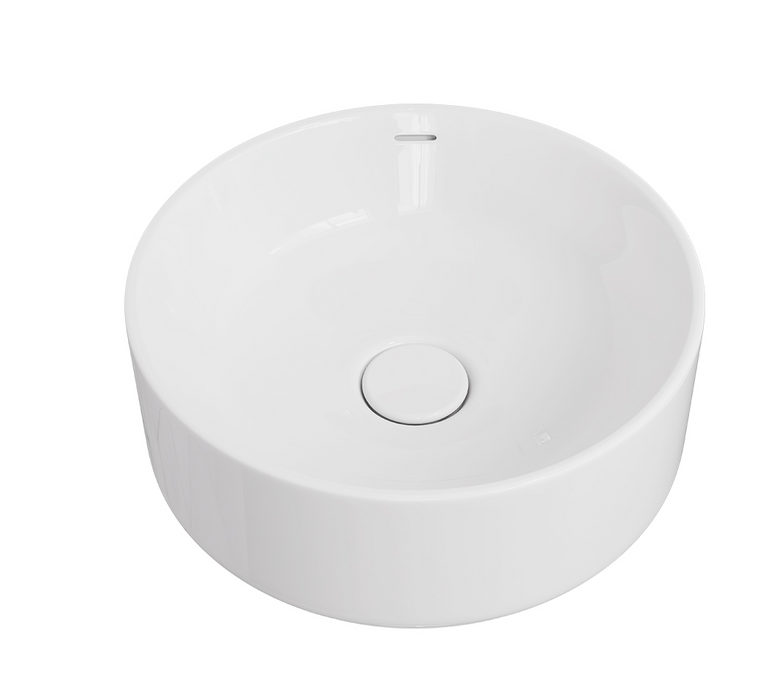 Fienza Reba Luxe Above Counter Basin - Gloss White