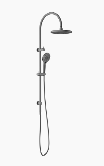 Nero Opal Twin Shower - Graphite