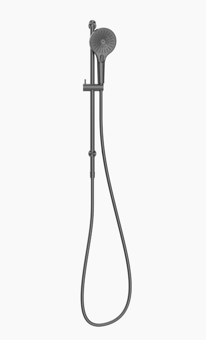 Nero Opal Rail Shower - Graphite