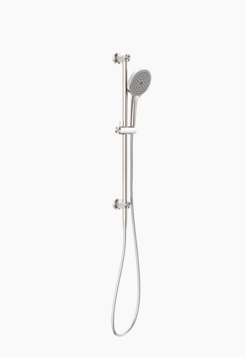 Nero Opal Air II Rail Shower - Brushed Nickel