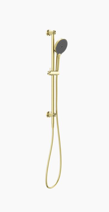 Nero Opal Air II Rail Shower - Brushed Gold