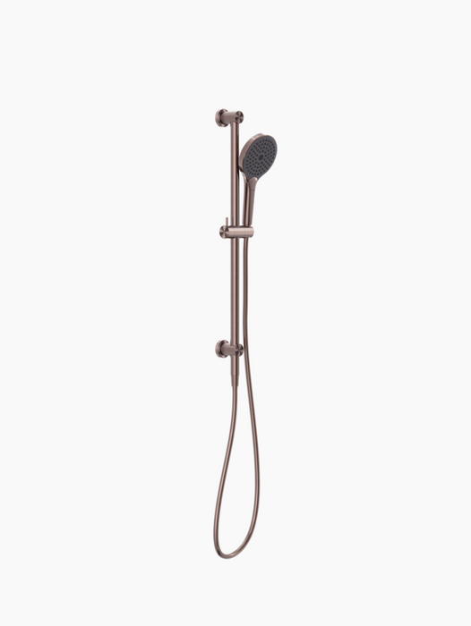 Nero Opal Air II Rail Shower - Brushed Bronze