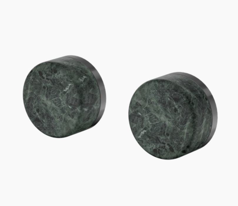 Nero Serenity Wall Top Assembly With Verde Alpi Handle - Gun Metal