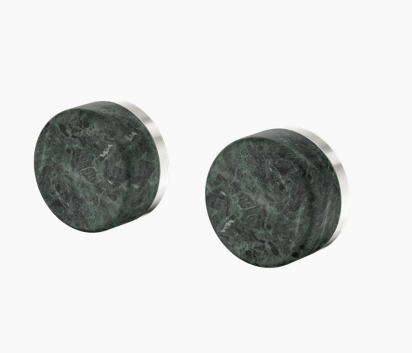 Nero Serenity Wall Top Assembly With Verde Alpi Handle - Brushed Nickel