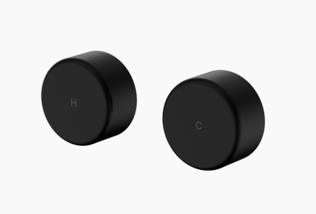 Nero Serenity Wall Top Assembly With Metal Handle - Matte Black