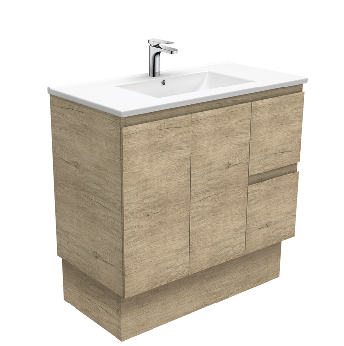 Fienza Dolce Scandi Oak Floor Standing Vanity - 900mm