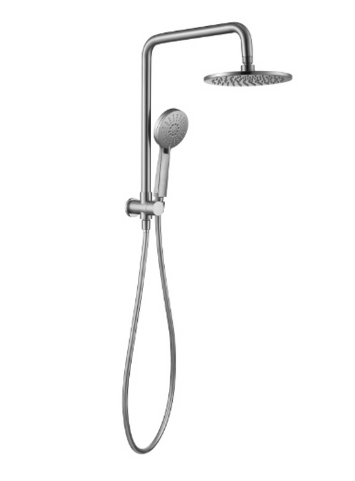 Millennium Akemi 250mm Dual Shower - Brushed Nickel