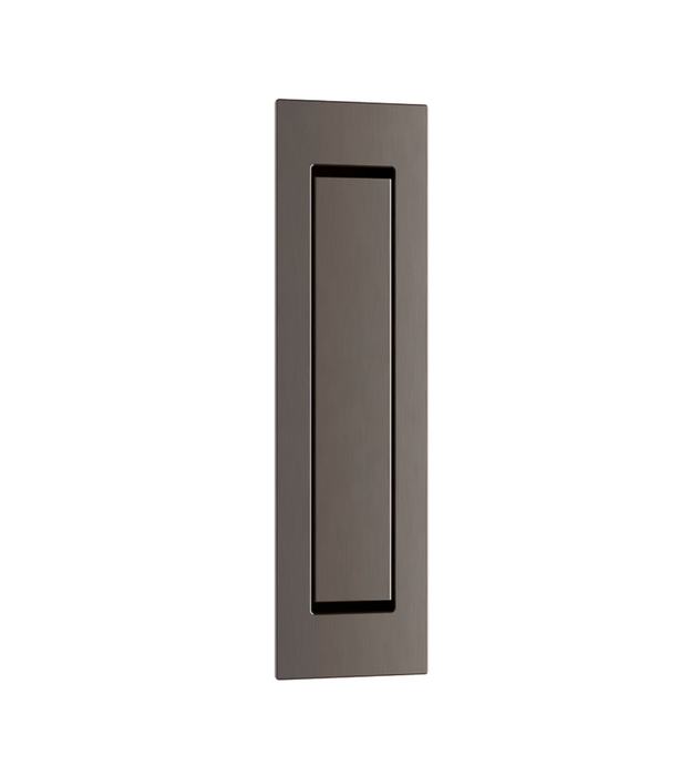 ABI Cavity Slider Edge Pull - Brushed Gunmetal