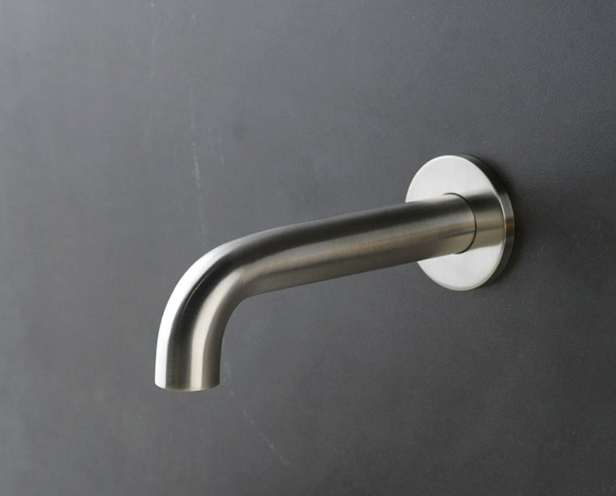 Faucet Strommen Pegasi Wall Basin Outlet 150 - Brushed New Nickel