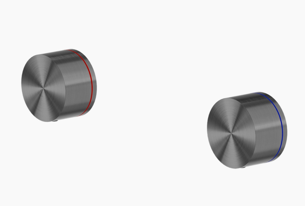Nero Kara Wall Top Assemblies - Gun Metal