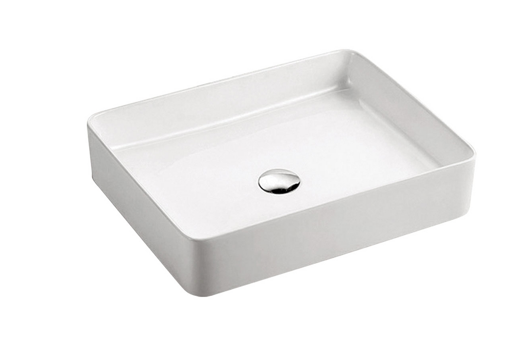 Fienza Luciana Above Counter Basin - Gloss White