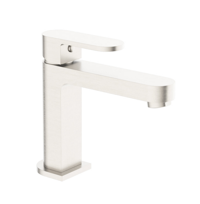 Nero Ecco Basin Mixer - Brushed Nickel