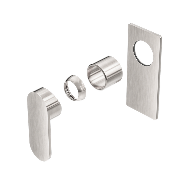 Nero Ecco Shower Trim Kit Only - Brushed Nickel