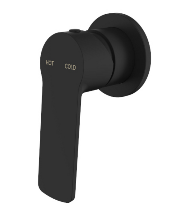 Millennium Akemi Shower Mixer SP Plate - Matte Black