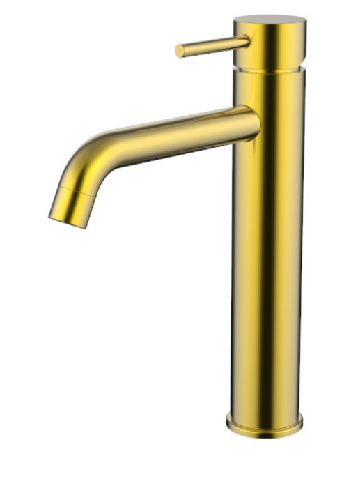 Millennium Cioso Curved Mid Rise Vessel Mixer - Modern Brass