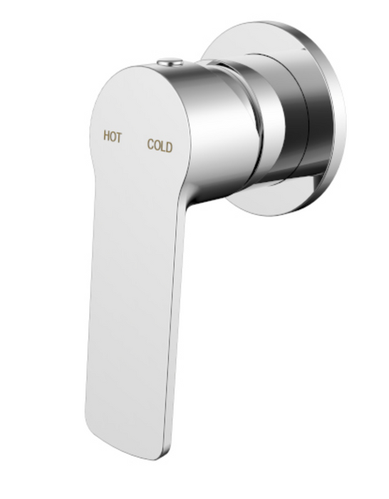Millennium Akemi SP Plate Wall Mixer - Chrome