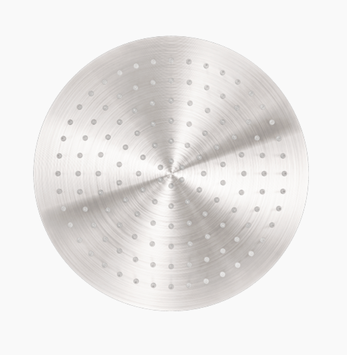 Nero Zen 316SS 300mm Round Shower Rose - Brushed Nickel