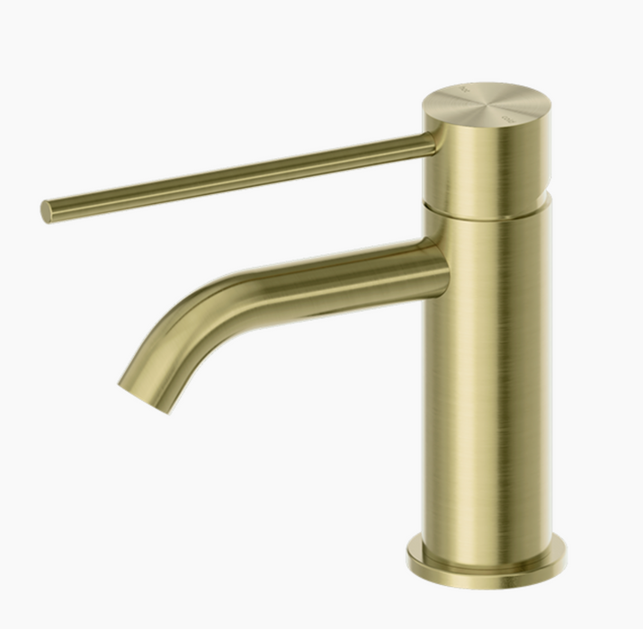 Nero Mecca Care Basin Mixer - Brushed Gold
