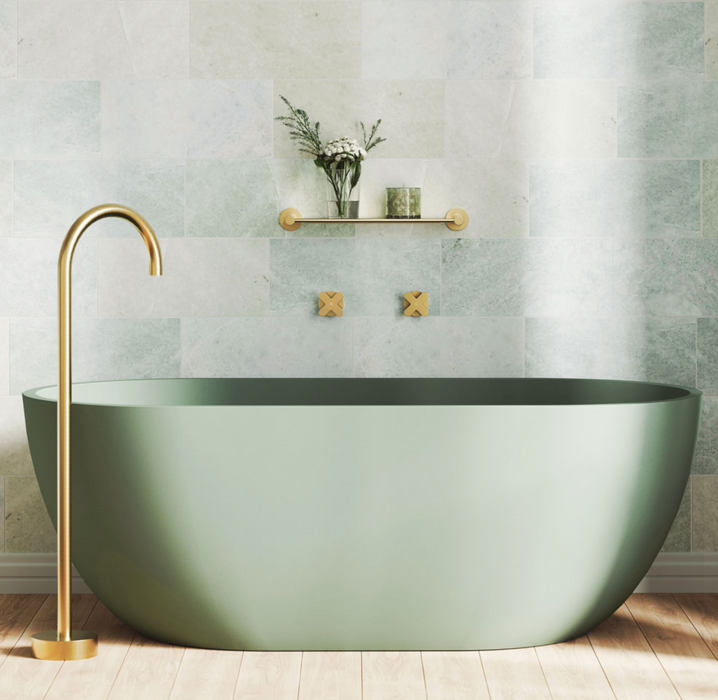 Fienza Jada Concrete Bath - 1500m - Sage