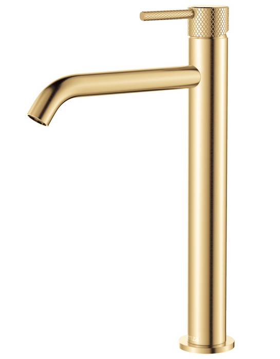 Fienza Axle Tall Basin Mixer - Urban Brass